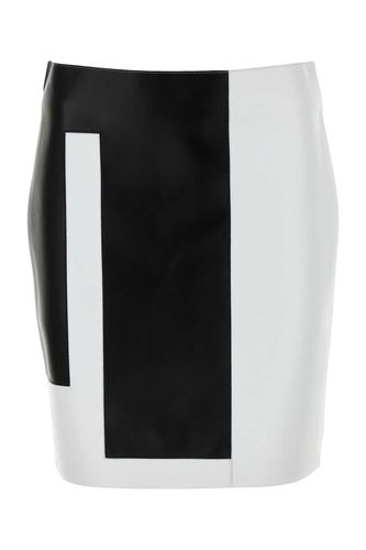 Fendi Multicolor Leather Mini Skirt - Fendi - Modalova