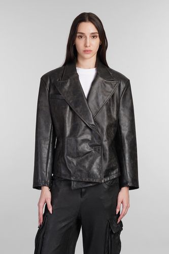 Blazer In Leather - Salvatore Santoro - Modalova