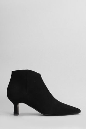 High Heels Ankle Boots In Suede - Julie Dee - Modalova