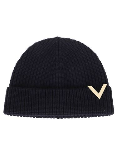 Valentino Garavani Beanie Knitted - Valentino Garavani - Modalova