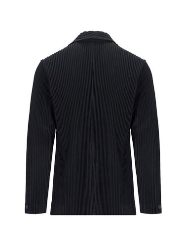 Single-breasted Pleated Blazer - Homme Plissé Issey Miyake - Modalova