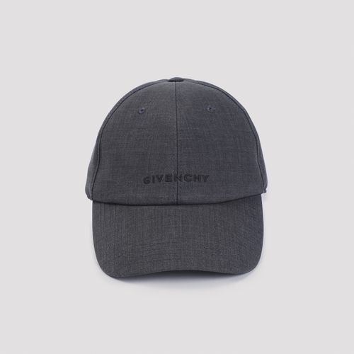 Givenchy Wool Logo Baseball Cap - Givenchy - Modalova