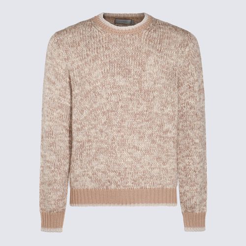 Canali Beige Wool Knitwear - Canali - Modalova