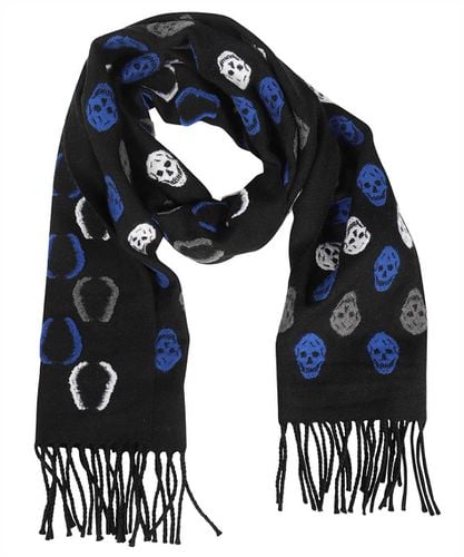 Alexander McQueen Skull Print Scarf - Alexander McQueen - Modalova