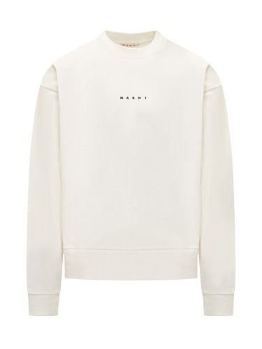 Marni Logo Sweatshirt - Marni - Modalova