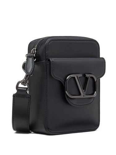 Garavani Loc Go Plaque Mini Crossbody Bag - Valentino Garavani - Modalova