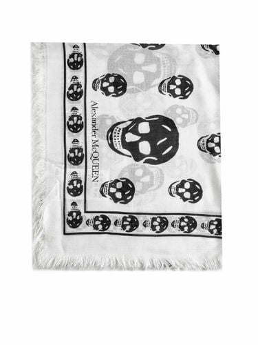 Alexander McQueen Skull Print Scarf - Alexander McQueen - Modalova