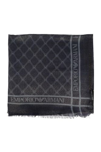 Emporio Armani Monogram Scarf - Emporio Armani - Modalova