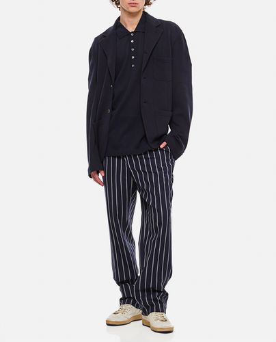 Wool Bold Stripe Trousers - Thom Browne - Modalova