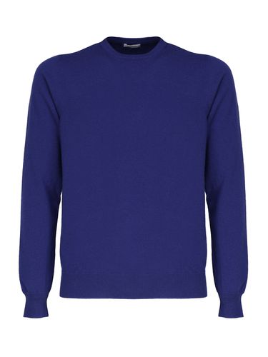 Cashmere And Silk Crew Neck Sweater - Malo - Modalova