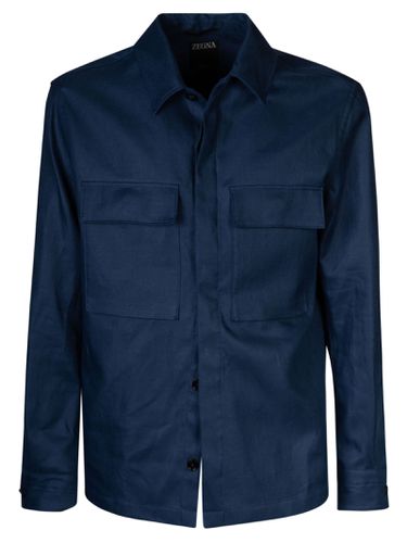 Zegna Cargo Buttoned Shirt - Zegna - Modalova