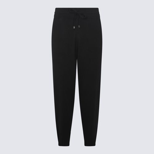 Malo Black Wool Pants - Malo - Modalova