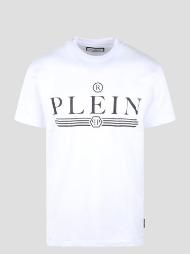 Round Neck Ss Logo T-shirt - Philipp Plein - Modalova