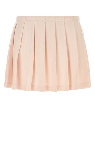 Prada Pastel Pink Piquet Mini Skirt - Prada - Modalova