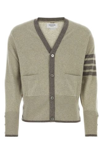 Cappuccino Cashmere Cardigan - Thom Browne - Modalova