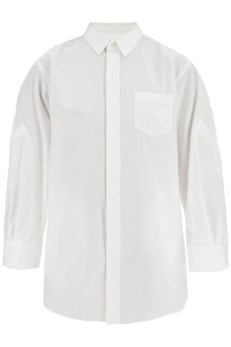 Sacai Mini Poplin Blouse In Chem - Sacai - Modalova