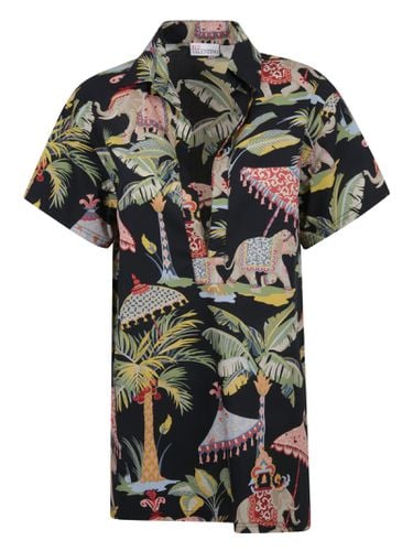 Tropical Print Dress RED Valentino - RED Valentino - Modalova