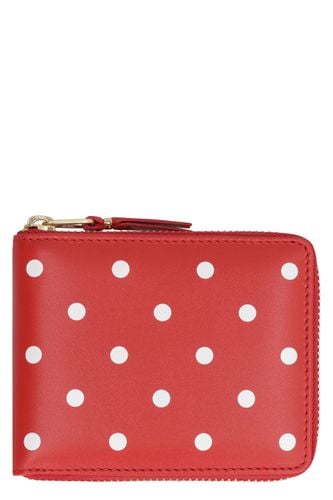 Dotted Print Zip-around Wallet - Comme des Garçons Wallet - Modalova