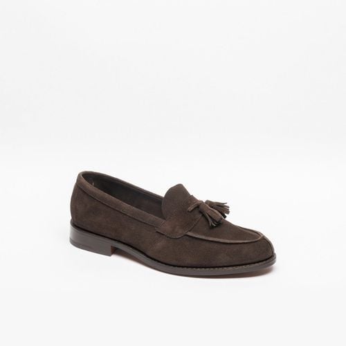 Brown Suede Tassels Loafer - Tricker's - Modalova