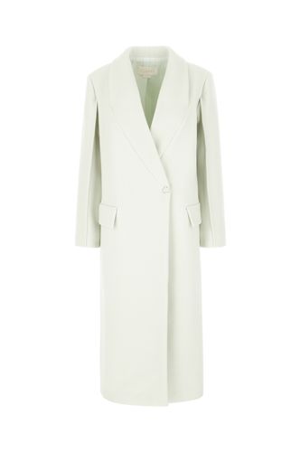 Genny Mint Green Wool Blend Coat - Genny - Modalova