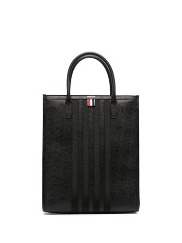 Thom Browne 4-bar Leather Tote Bag - Thom Browne - Modalova