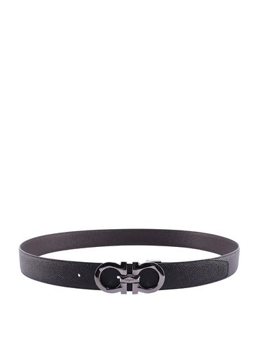 Gancini Buckle Reversible Belt - Ferragamo - Modalova