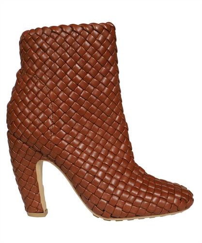 Canalazzo Heel Leather Ankle Boots - Bottega Veneta - Modalova