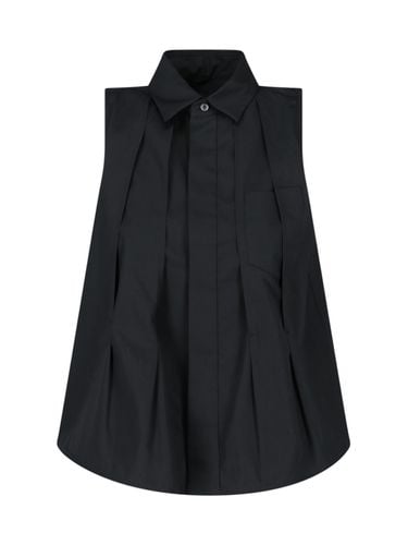 Sacai Pleated Shirt - Sacai - Modalova