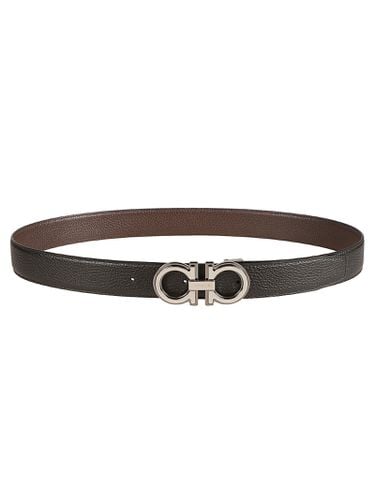 Ferragamo Double Logo Buckle Belt - Ferragamo - Modalova