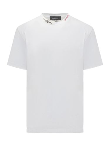 Dsquared2 Cotton T-shirt With Logo - Dsquared2 - Modalova