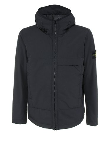 Jacket With Zip And Hood - Stone Island - Modalova