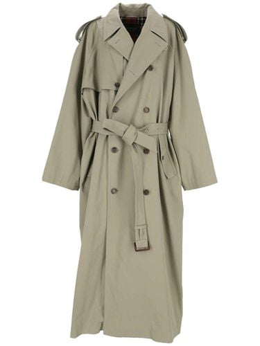 Balenciaga Cotton Trench Coat - Balenciaga - Modalova