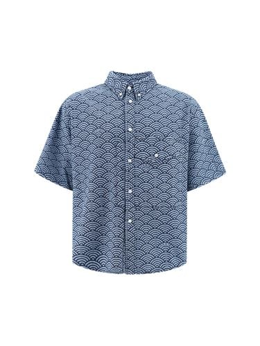 Kenzo Printed Denim Shirt - Kenzo - Modalova