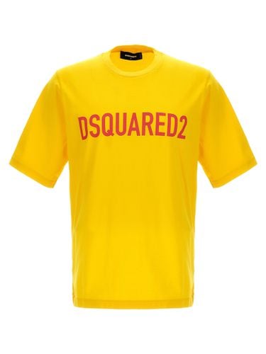 Dsquared2 Cotton Crew Neck T-shirt - Dsquared2 - Modalova