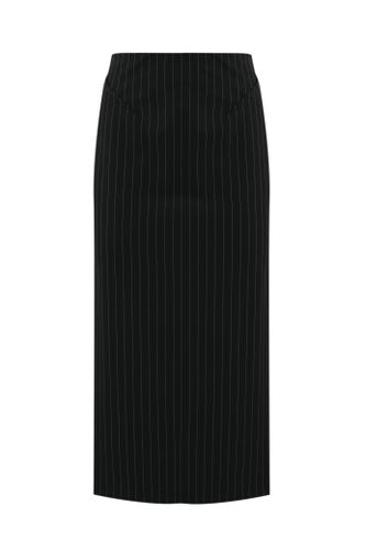 Patrizia Pepe Pinstriped Midi Skirt - Patrizia Pepe - Modalova