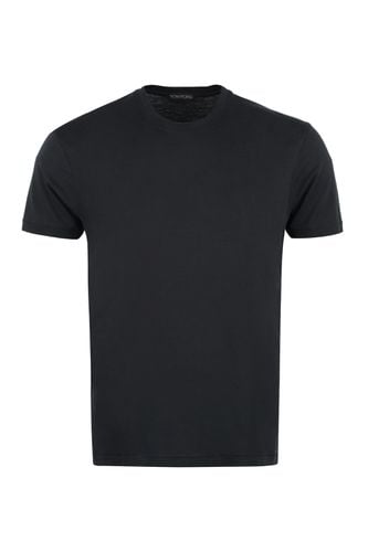 Tom Ford Cotton Crew-neck T-shirt - Tom Ford - Modalova