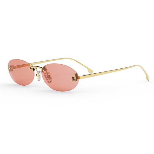 Fendi Eyewear Oval Sunglasses - Fendi Eyewear - Modalova