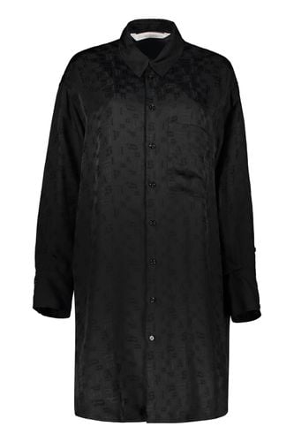 Maxi Shirt-dress With Logo - Palm Angels - Modalova