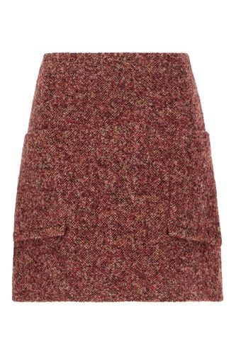 Embroidered Acrylic Blend Mini Skirt - REMAIN Birger Christensen - Modalova