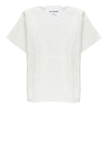 Junya Watanabe T-shirt With Net - Junya Watanabe - Modalova