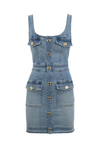 Elisabetta Franchi Denim Dress - Elisabetta Franchi - Modalova