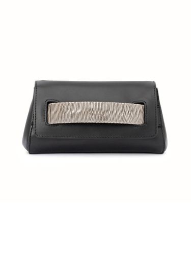 Nappa Leather Clutch Bag - Orciani - Modalova