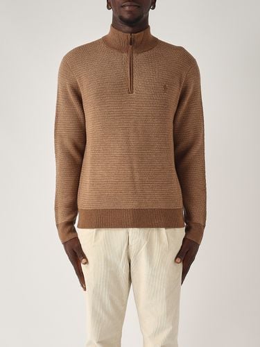 Maglia Mezza Zip Uomo Lana Armaturata Sweater - Polo Ralph Lauren - Modalova