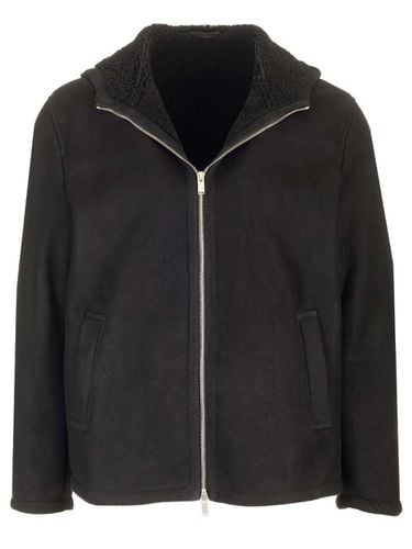 Lardini Zip-up Hooded Jacket - Lardini - Modalova