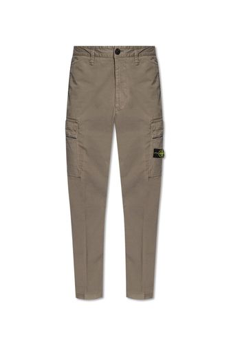 Stone Island Logo Patch Cargo Pants - Stone Island - Modalova