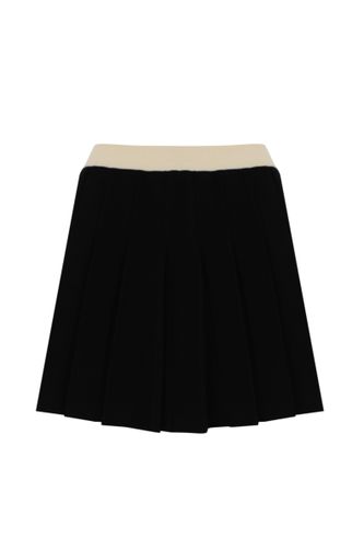 Pleated Skirt In Viscose - Max Mara Studio - Modalova