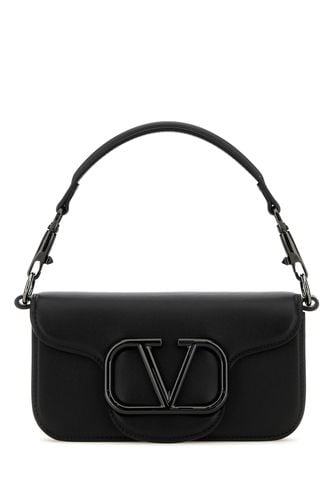 Black Leather Locã² Clutch - Valentino Garavani - Modalova