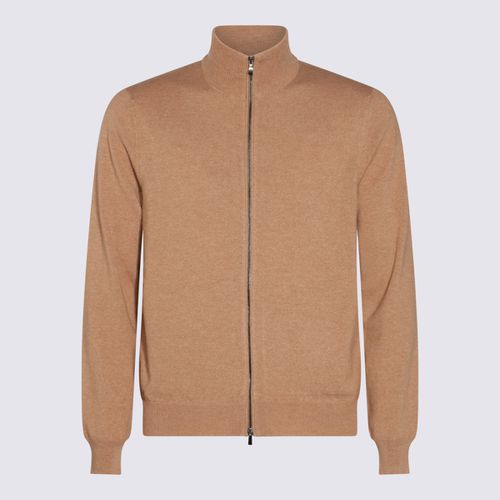 Malo Beige Wool Knitwear - Malo - Modalova