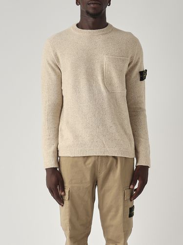 Sweater In Wool And Silk - Stone Island - Modalova