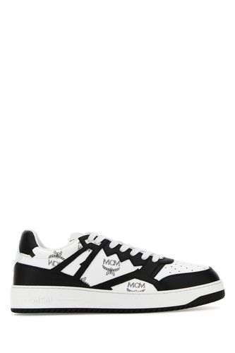 Printed Canvas Neo Terrain Sneakers - MCM - Modalova